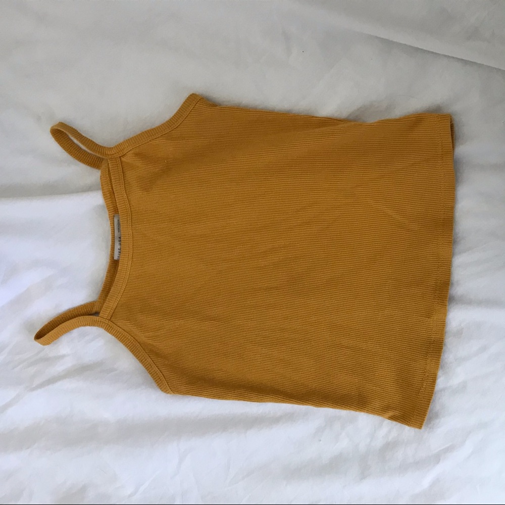 Yellow tank